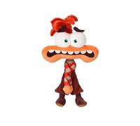 Disney Store Oficial Peluche Ansiedad, Inside out 2: del Revés 2, 31cm, Pequeño Peluche Suave para Niños, Apto para Todas Las Edades