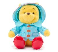 Disney Store Oficial Winnie The Pooh in Rainwear Plush - Juguete suave coleccionable de 7 pulgadas con chaqueta, sombrero y botas