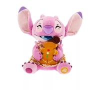 Disney Store Peluche Angel Stitch con pan de jengibre Gingerbread 30 cm