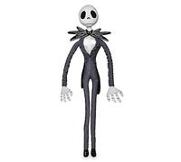 Disney Store: Peluche de Jack Skellington, Pesadilla Antes de Navidad, 68 cm, Lazo Grande Tridimensional, Adecuado para Todas Las Edades