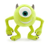 Disney Store: Peluche de Mike Wazowski, Monstruos S.A., 27 cm, Peluche confeccionado en un Tejido Suave al Tacto con un Ojo Bordado Grande y Cuernos tridimensionales, Adecuado para Todas Las Edades