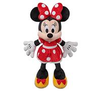 Disney Store Peluche Grande de Minnie Mouse, Altura: 67 cm, Minnie de Peluche Que Luce su Atuendo típico con un Lazo en Relieve, Detalles Bordados y un Acabado de Tacto Suave