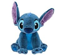 Disney Store Peluche Grande de Stitch, Lilo y Stitch, Altura: 55 cm, El Pequeño Alienígena Con Detalles Bordados y Acabado de Tacto Suave