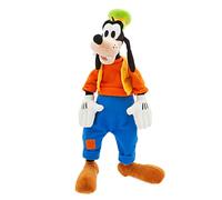 Disney Store Peluche Mediano de Goofy, Altura: 50 cm, Peluche con un Parche Bordado en los Pantalones, Sombrero Alto Incluido, para Todas Las Edades