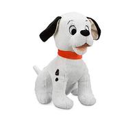 Disney Store Peluche Mediano de Lucky, 101 Dálmatas, Altura: 32 cm, el emblemático Lucky de Peluche Presenta rasgos faciales Bordados, Pelo de Tacto Suave y un Collar de Tela Rojo.