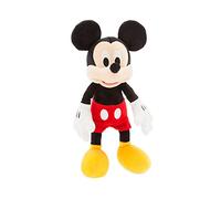 Disney Store: Peluche Mediano de Mickey Mouse, 45 cm, Personaje icónico con rasgos faciales Bordados, Adecuado para Todas Las Edades