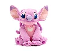 Disney Store Peluche oficial de Angel grande, Lilo y Stitch, 53 cm, personaje tierno hecho de tela suave al tacto con detalles bordados, adecuado para todas las edades