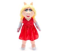 Disney Store Peluche oficial de Miss Piggy - Animal de peluche coleccionable de The Muppets Show de 18 pulgadas con características bordadas y escultura de felpa detallada, juguetes de Disney para