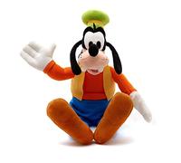 Disney Store Peluche pequeño de Goofy, Altura: 36 cm, el emblemático Goofy de Peluche Presenta Detalles Bordados y Luce su Particular Atuendo, Adecuado para Todas Las Edades.