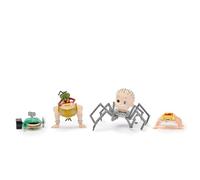 Disney Store Set Oficial de Figuras de la Habitación de Sid - Toy Story - 8 Piezas Totalmente Esculpidas de las Creaciones Inquietantes de Sid - Perfecto para los Fans de Juguetes de Toy Story y