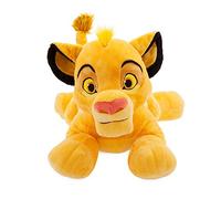 Disney Store Simba - Peluche grande y suave, el Rey León, 34 cm, hecho con tela suave al tacto con detalles bordados y cola esponjosa, adecuado para todas las edades
