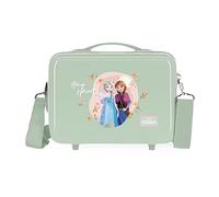 Disney Strong Spirit Neceser Adaptable con Bandolera Verde 29x21x15 cms Rígido ABS 9,14L 0,6 kgs