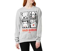 Disney Sudadera Bad Girls Mujer, Color Gris (Sport Grey SPO), Talla 8, Reino Unido