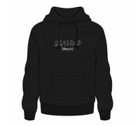 Disney sudadera con capucha unisex negro, talla m