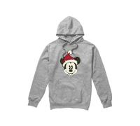 Disney Sudadera de Mickey Mouse Cara de Papá Noel para Hombre (TV4529)