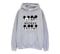 Disney Sudadera de Mickey Mouse Cuatro Cabezas para Hombre (BI2045)