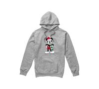 Disney Sudadera de Mickey Mouse Tartán Navidad para Hombre (TV4553)
