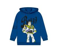 Disney Sudadera Infantil Pixar Toy Story, Sudadera de Buzz Lightyear para niño, Sudadera con Capucha de algodón Suave, Azul 4-5 años