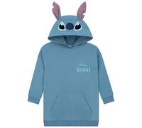 Disney Sudadera Niña Lilo Y Stitch, Sudadera Chica Manga Larga, Sudaderas Stitch con Orejas 3D, Ropa Niña De Algodón, Azul 11-12 Años