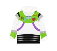 Disney Sudadera Niño | Sudaderas con Capucha Buzz Lightyear | Hoodie Toy Story para Ninos Blanco 6-7 años