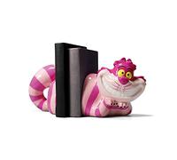 Disney Sujetalibros de Alicia en el País de las Maravillas Cheshire Cat - 17 cm x 14,5 cm x 33 cm - Regalos de Alicia en el País de las Maravillas - Sujetalibros para estantes