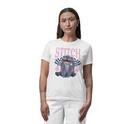 Disney T-Shirt Camiseta, Blanco, M para Mujer