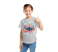 Disney T-Shirt Camiseta, Gris, 10 Años para Niñas