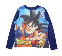 Disney T-Shirt Manches Longues Garçon Dragon Ball Z Camiseta, Azul Marino, 6 Años para Niños