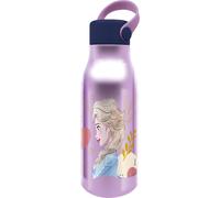 DISNEY TATAWAY Borraccia Lila Para Aluminio Frozen Elsa Y Anna 760 ml