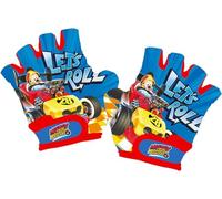 Disney Tataway Guantes de Bicicleta Infantiles de Mickey Mouse Palma Reforzada y Ajuste de Velcro. Talla XS (de 4 a 8 años)
