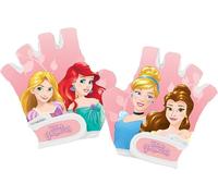 Disney Tataway Guantes de Bicicleta Princess para niñas con Palma Reforzada y Ajuste de Velcro. Talla XS (4-8 años)