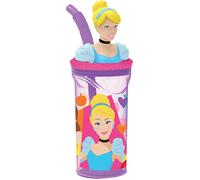 DISNEY TATAWAY Vaso Morado Para Plástico Princesas Cenicienta 360 ml