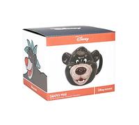 Disney Taza con forma de libro de la selva - Baloo - Taza 3D de regalo - Taza de oficina