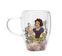 Disney - taza decorativa de cristal con diseño de princesas pastel, c