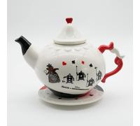 ABYstyle Tetera Alicia en el país de las maravillas Porcelana estándar para mujer