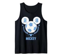 Disney Team Mickey Soccer Ball Icon #28 Sports Championship Camiseta sin Mangas