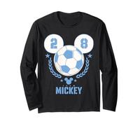 Disney Team Mickey Soccer Ball Icon #28 Sports Championship Manga Larga