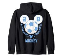 Disney Team Mickey Soccer Ball Icon #28 Sports Championship Sudadera con Capucha