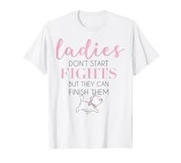 Disney The Aristocats Marie Ladies Don't Start Fights Camiseta