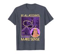 Disney The Emperor's New Groove Kronk No tiene sentido Camiseta, Hombre, Azul Jaspeado, S