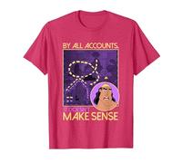 Disney The Emperor's New Groove Kronk No tiene sentido Camiseta, Hombre, Rojo Jaspeado, L