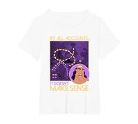 Disney The Emperor's New Groove Kronk No tiene sentido Camiseta, Mujer tallas grandes, Blanco, 1XL Grande