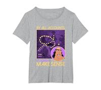 Disney The Emperor's New Groove Kronk No tiene sentido Camiseta, Mujer tallas grandes, Gris Jaspeado, 3XL Grande