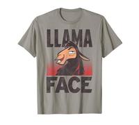 Disney The Emperor's New Groove Kuzco Llama Face Camiseta
