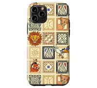 Disney The Lion King 30th Anniversary Simba Friends Patrón Carcasa para iPhone 11 Pro