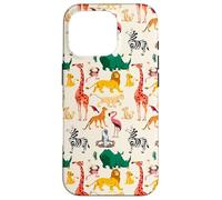 Disney The Lion King Animals of the Pride Lands Pattern Carcasa para iPhone 16 Pro