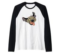 Disney The Lion King Ed Hyena Big Face Costume Matching Camiseta Manga Raglan