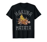 Disney The Lion King Group Shot Hakuna Matata Fade Camiseta