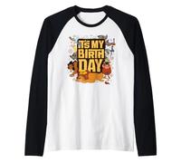 Disney The Lion King Hakuna Matata It's My Birthday Party Camiseta Manga Raglan