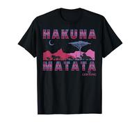 Disney The Lion King Hakuna Matata Moon And Mountains Camiseta
